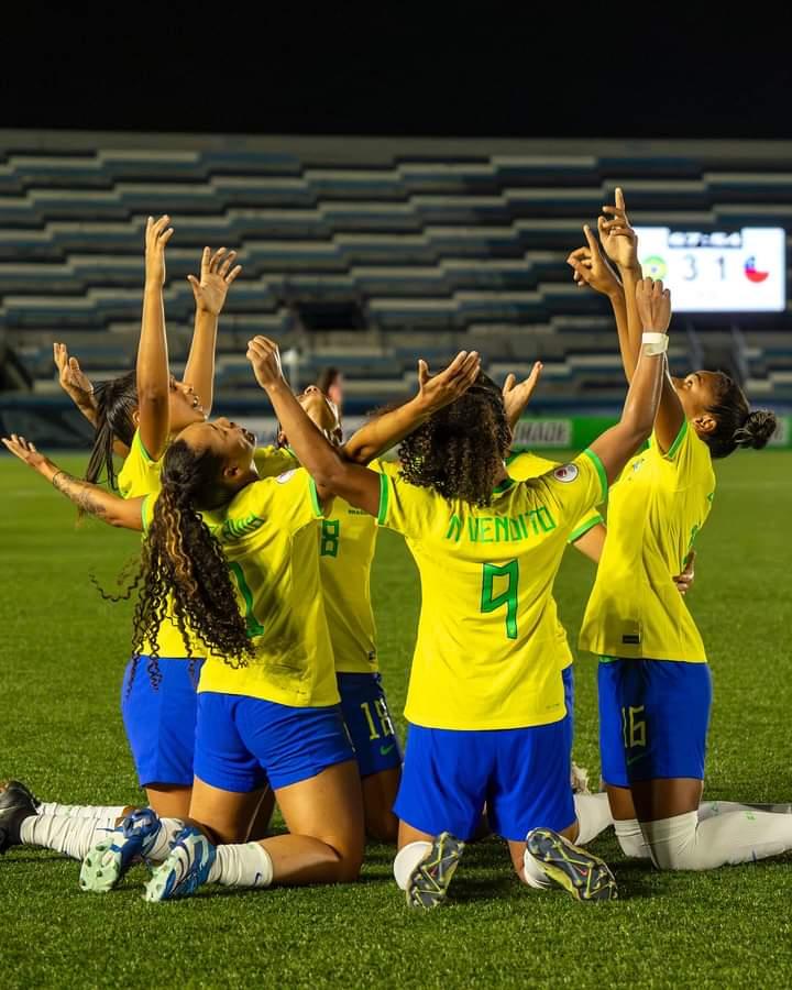 Brasil 5 X 1 Chile - Sul Americano Sub 20 Feminino 2024!