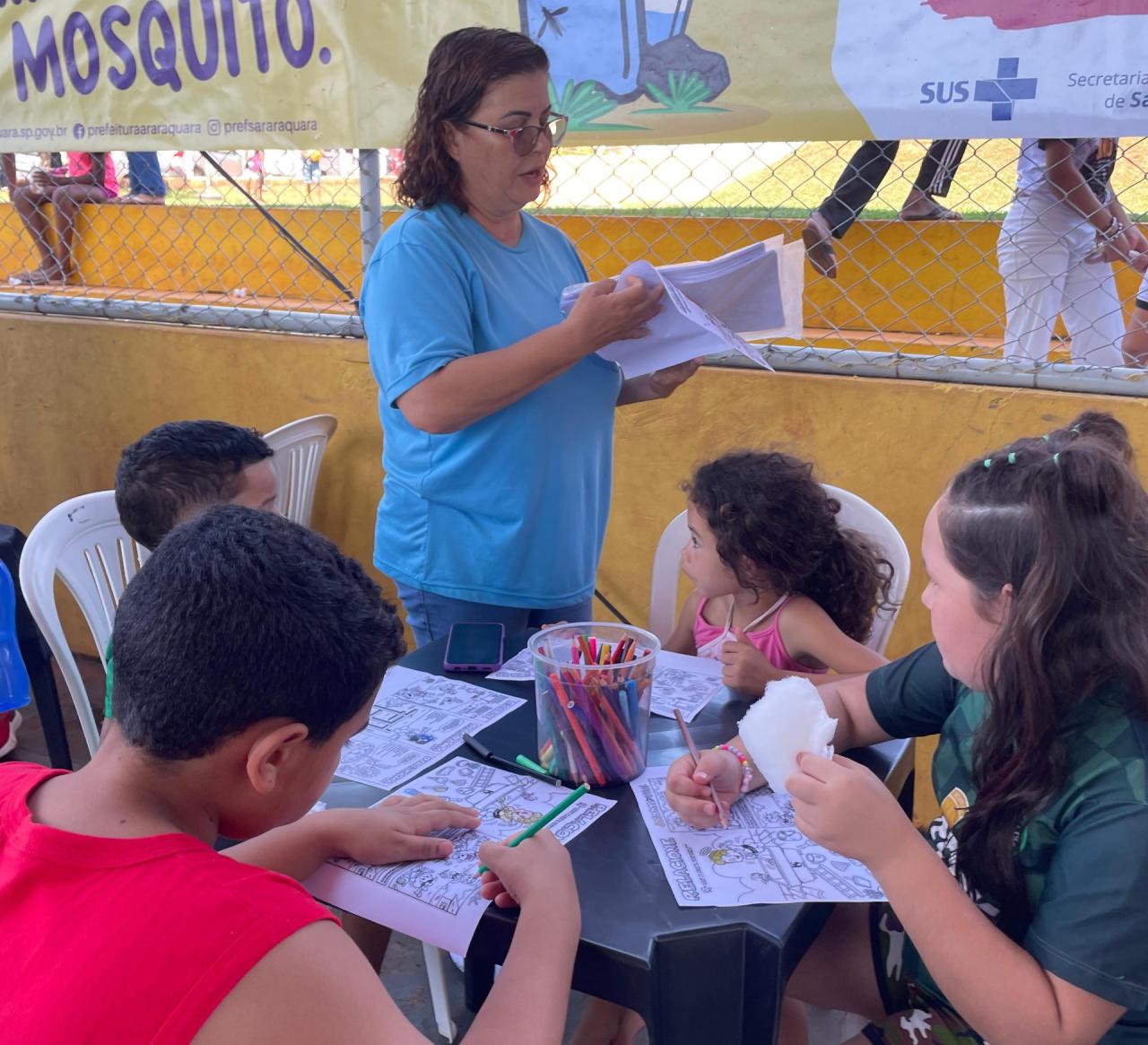 Comunidade do Hortências em Araraquara recebem Ruas de Lazer!