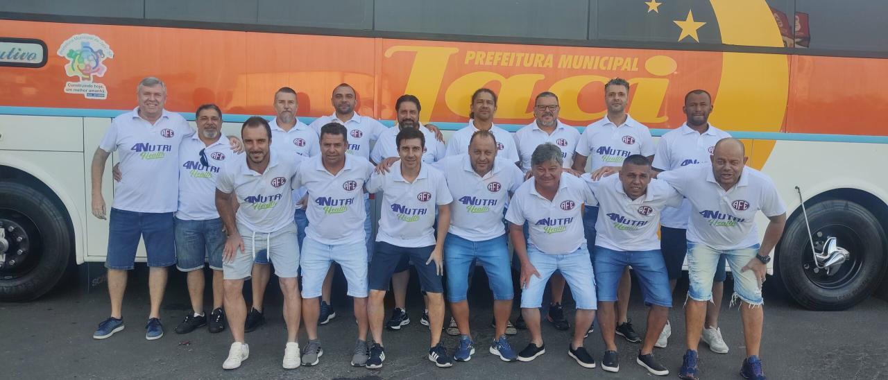 No aniversário da cidade de JACI os Veteranos da Ferroviária vencem a seleção local pelo placar de 4 X 0 – 07/04/2024!