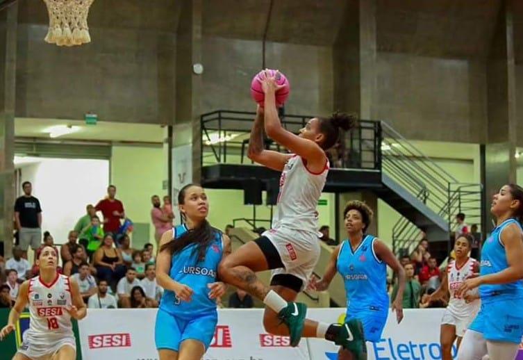 Sesi Araraquara Basquete Feminino 86 X 47 Ponta Grossa/Curso ASB - Última todada do primeiro turno!