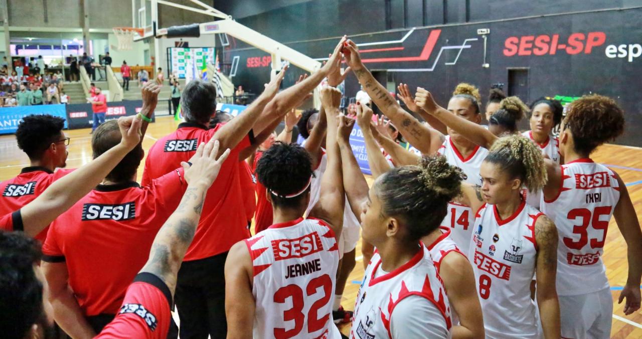 Sesi Araraquara Basquete Feminino representará o Brasil na Liga Sul-Americana de Basquete 2024!