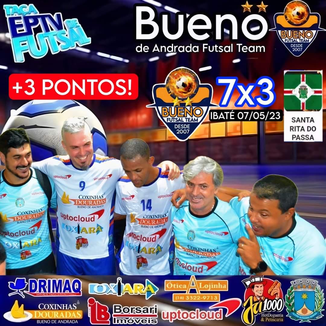 Bueno de Andrada 7 X 3  Santa Rita do Passo Quatro - 1 jogo , 2 fase - Taça EPTV de Futsal 2024!