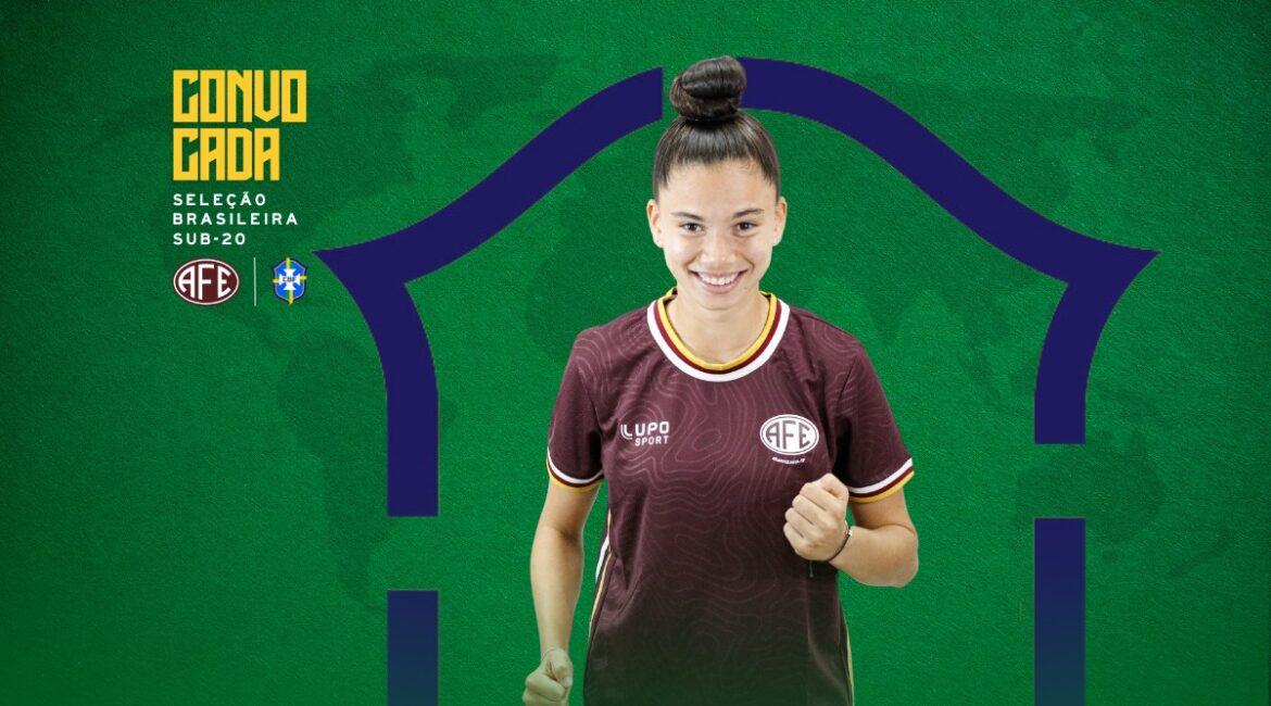 Fernanda ,formada nas Guerreiras Grenás, é convocada para a Seleção Brasileira Feminina Sub-20 !