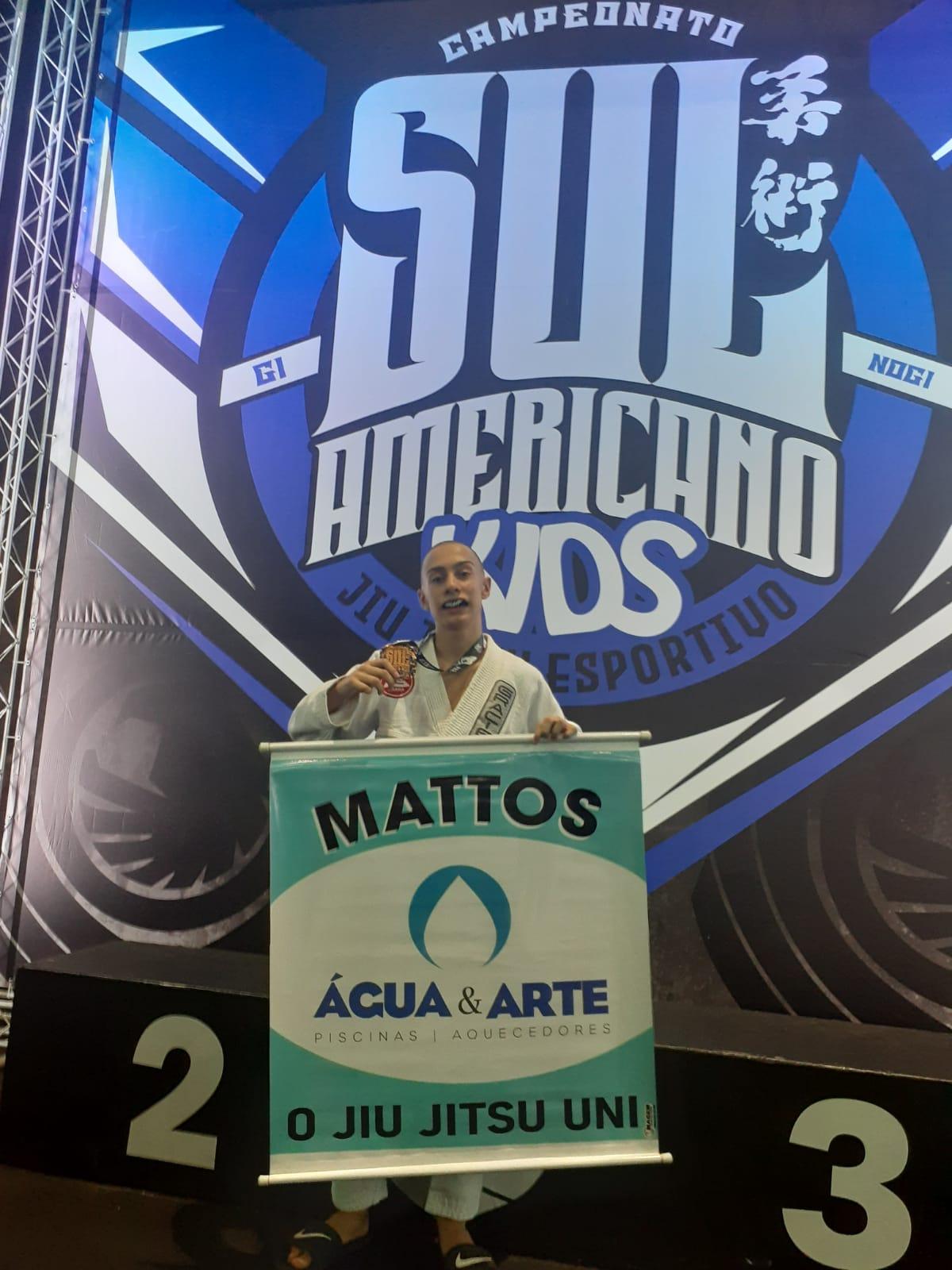 Mattos conquista bronze no Sul Americano 2024!