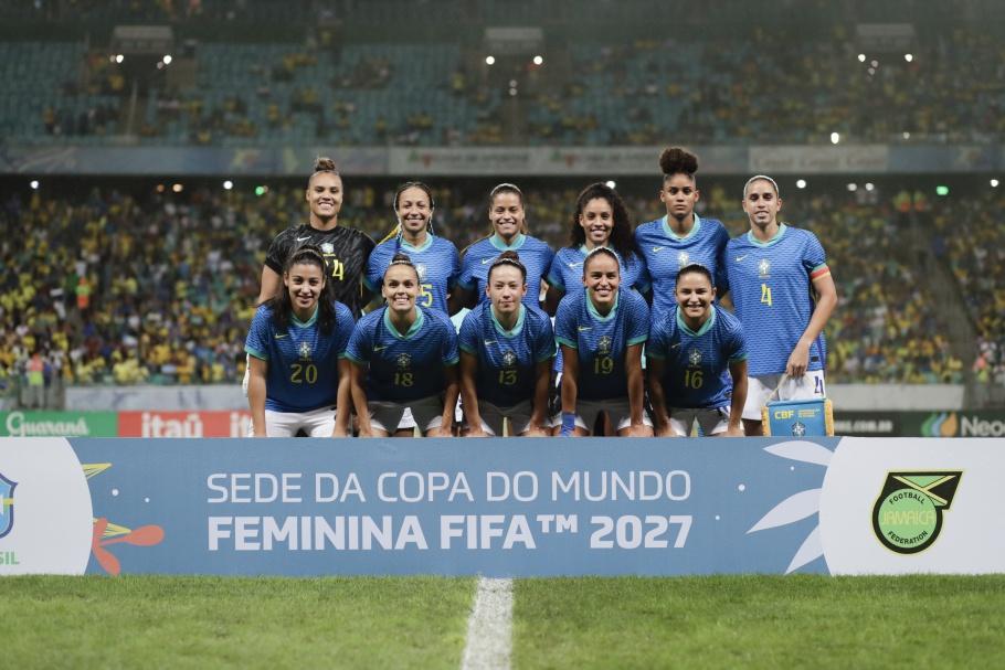 Brasil goleia Jamaica por 4 a 0 na Bahia antes dos Jogos Olímpícos 2024!