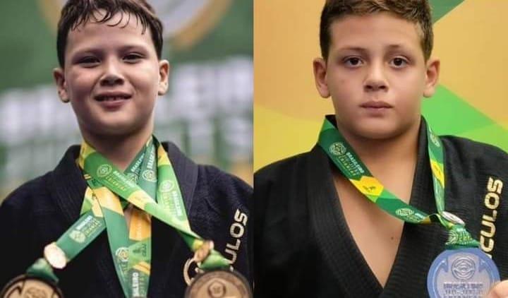 Gabriel Silva é Campeão e  Victor Silva é Vice Campeão do Campeonato Brasileiro de Kids 2024!