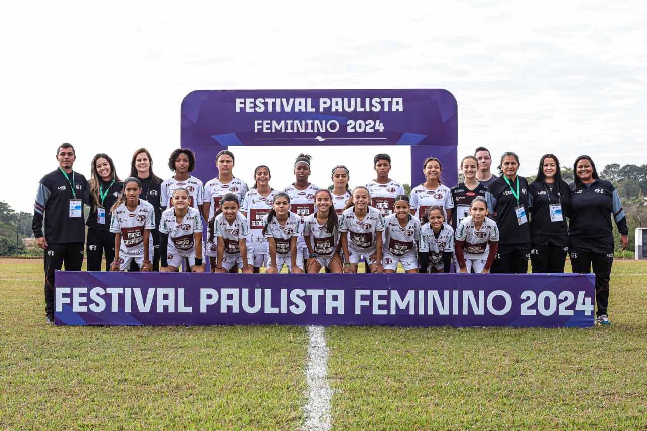 Guerreiras Grenás disputaram o Festival Paulista de Futebol Feminino Sub 12 com sucesso!