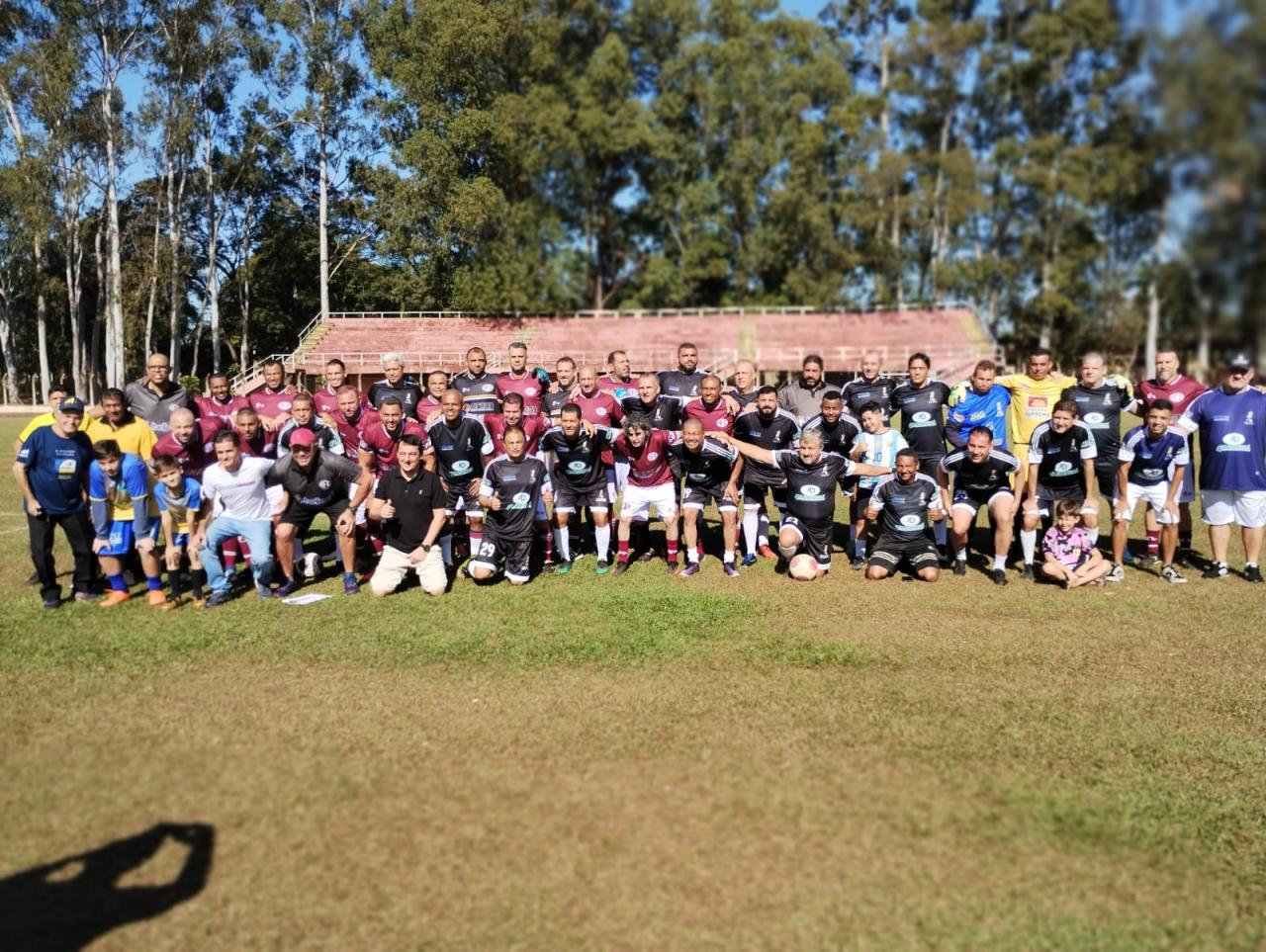 Pradópolis Veteranos receberam Ferroviária Veteranos em jogo beneficiente !