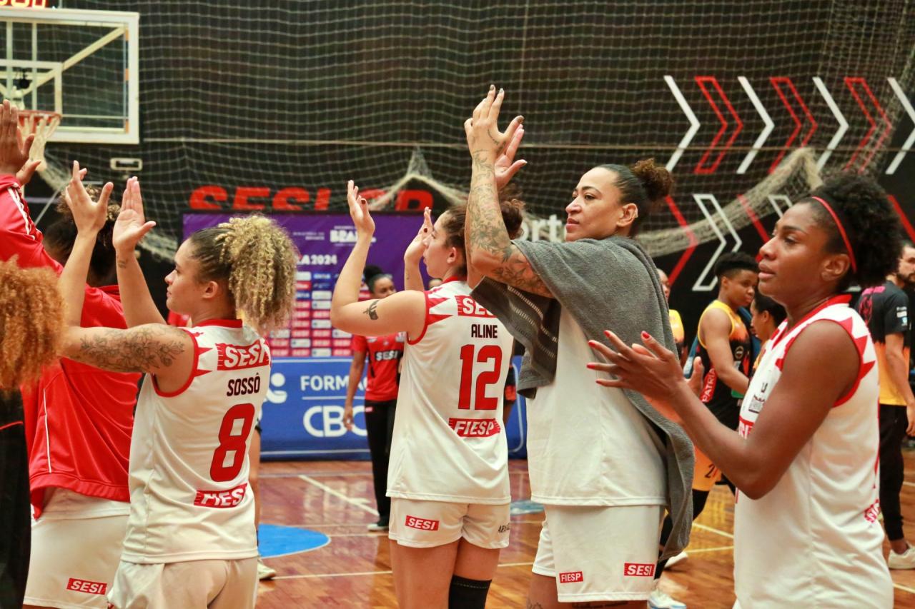 Sesi Araraquara Basquete Feminino joga pelo encerramento da 1ª fase !