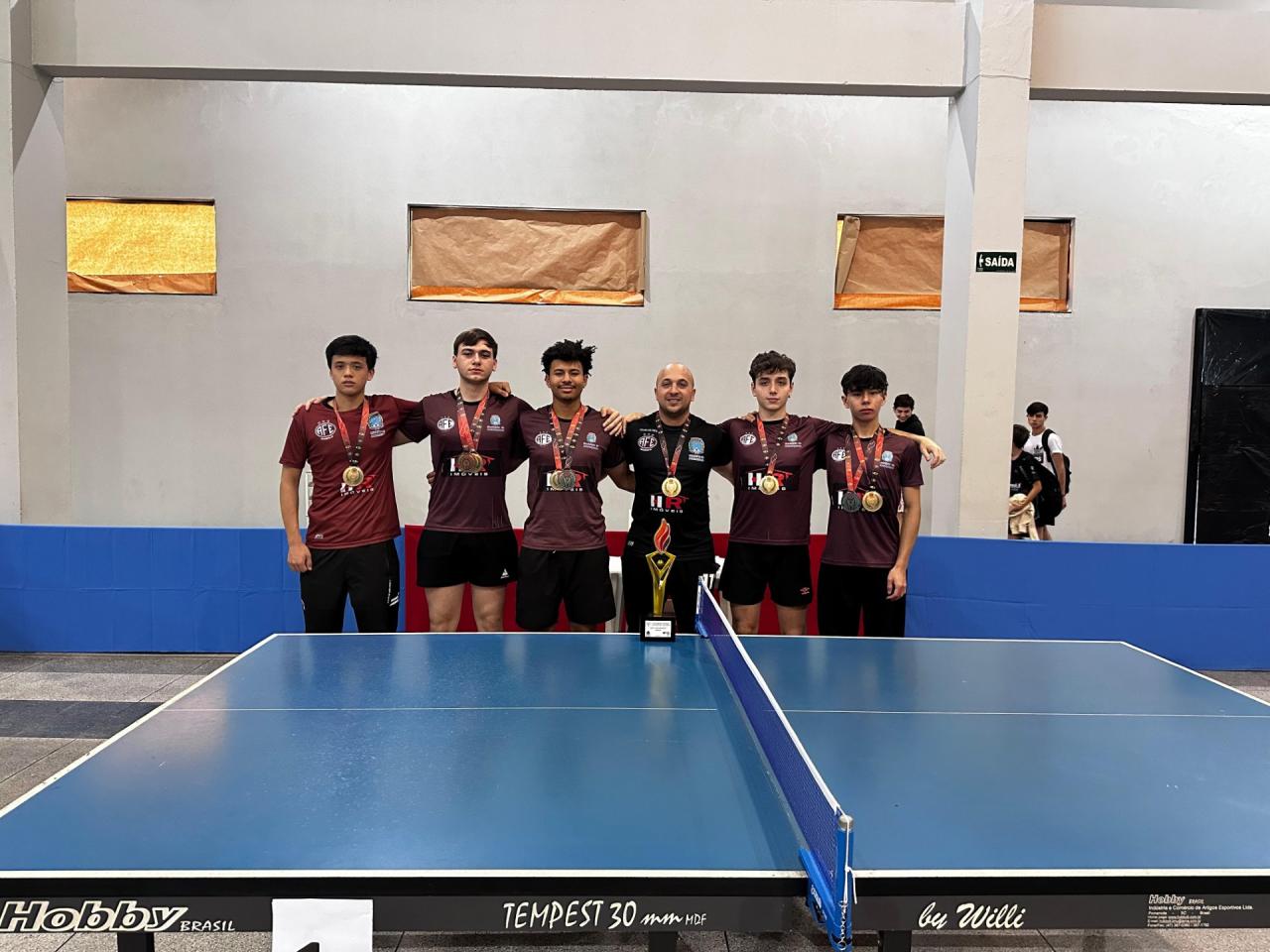 Tênis de Mesa da Fundesport é Campeão dos Jogos da Juventude 2024!