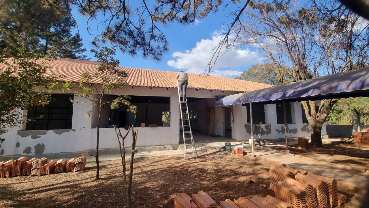 Avançam as obras no CER de Bueno de Andrada,Distrito de Araraquara!