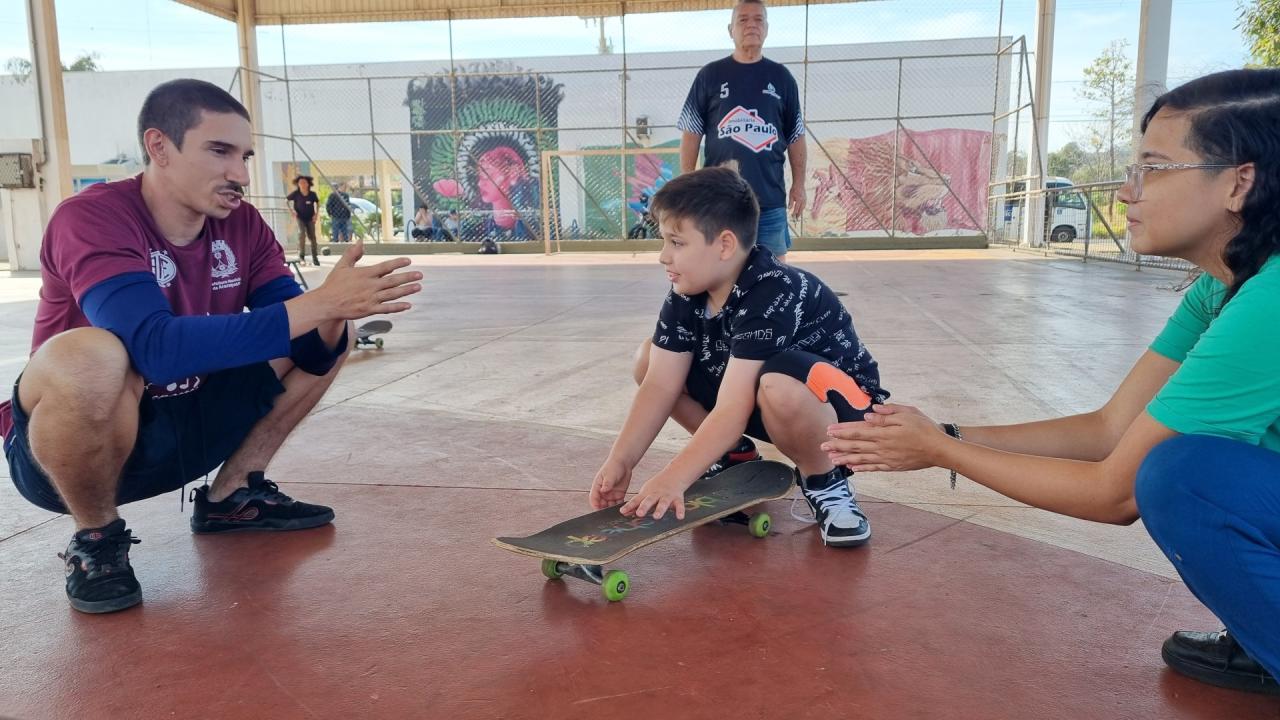Escolinhas de Esportes em Araraquara estão com matrículas abertas para aulas de Skate!