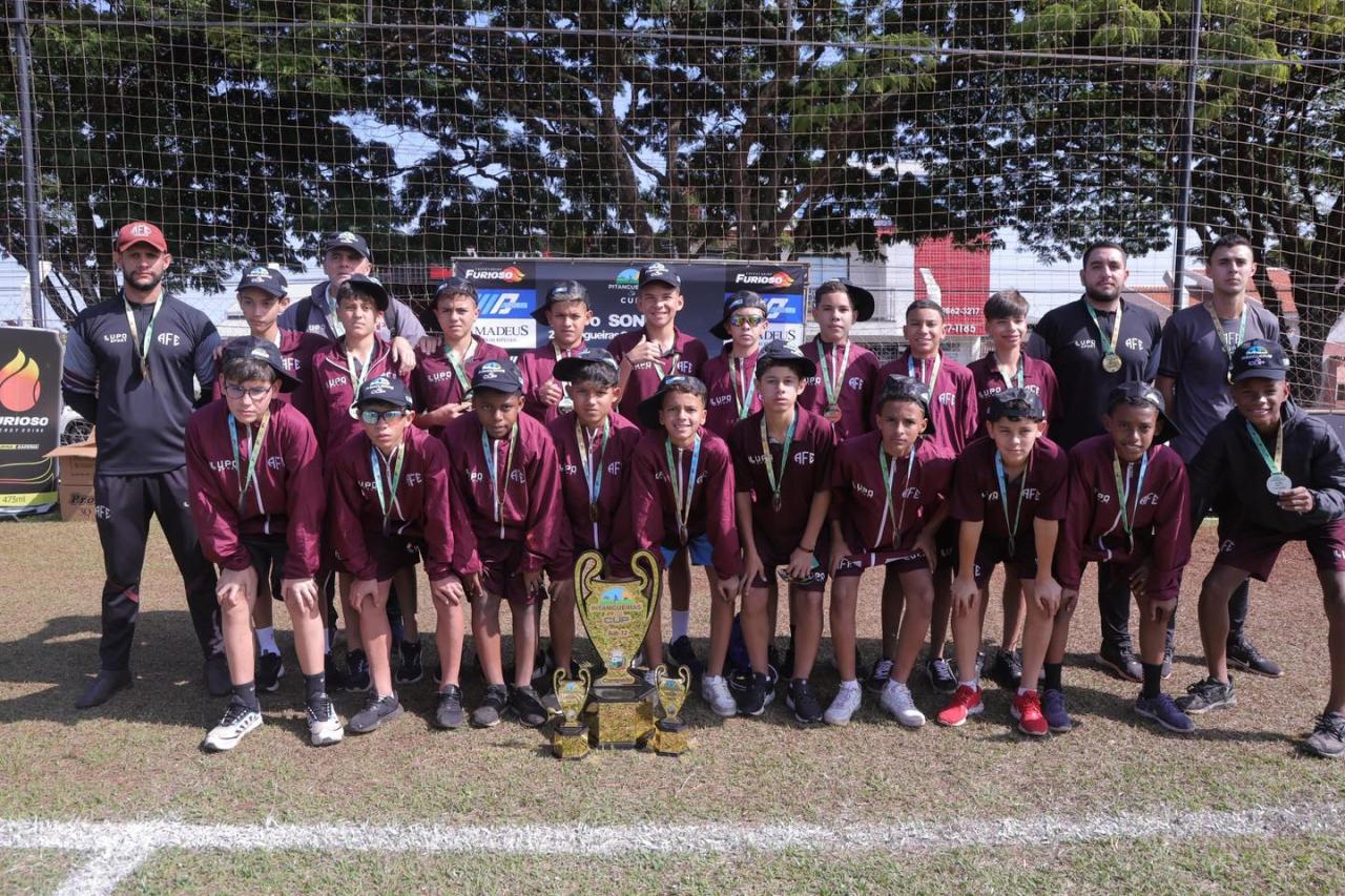 Ferroviária é Campeã do Pitangueiras Cup Sub 12 e Sub-16 fica com Vice-Campeonato!