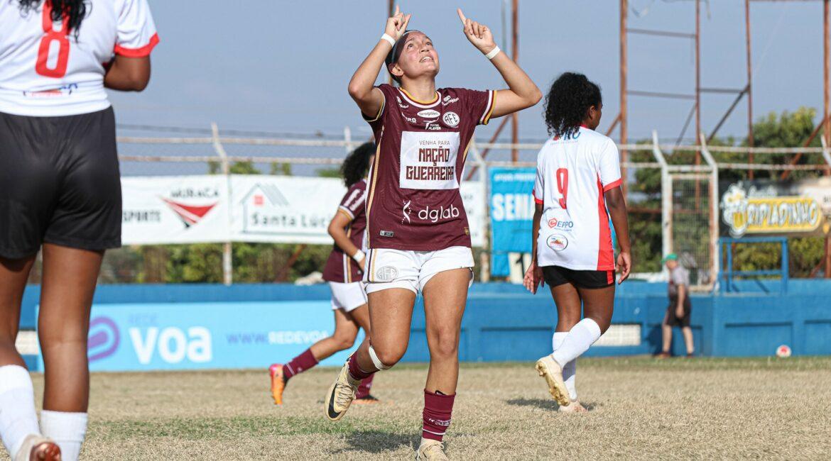 Guerreiras Grenás Sub-17 estreiam com goleada no Paulista Feminino 2024!