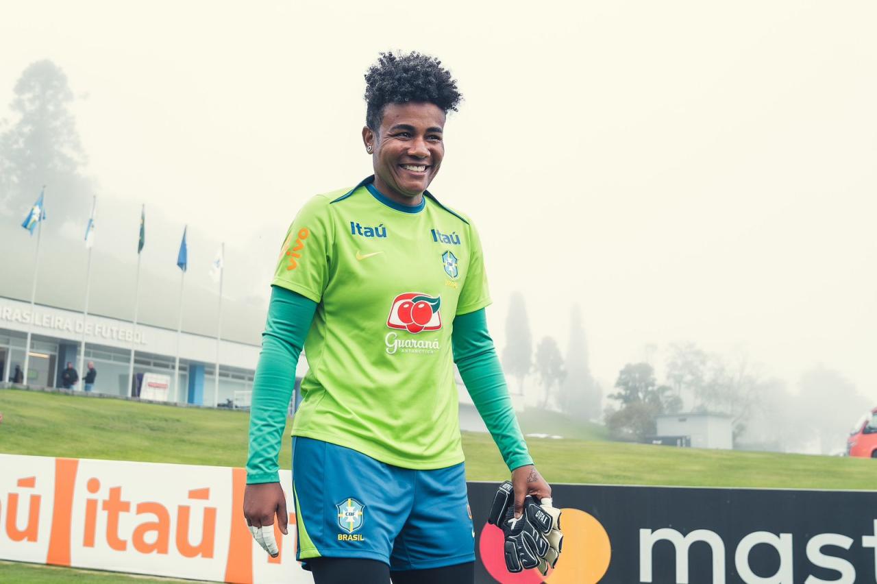 Luciana segue com os treinamentos da Seleção Brasileira Feminina!