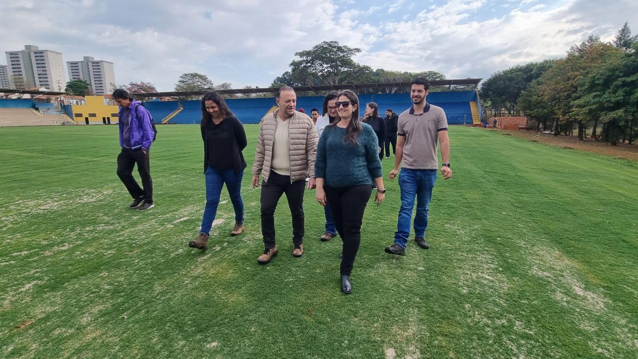 Obras seguem em execução no Estádio do Botânico em Araraquara!