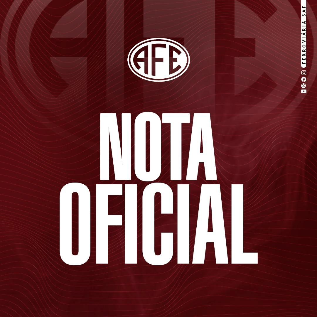 A Ferroviária SAF informa a saída do atleta Victor Andrade!