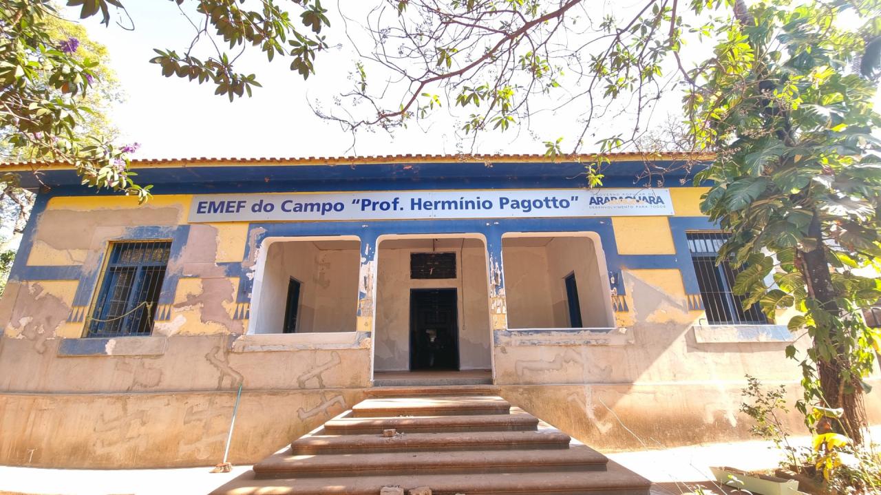 Avançam as obras na Emef e CER do assentamento Bela Vista em Araraquara!