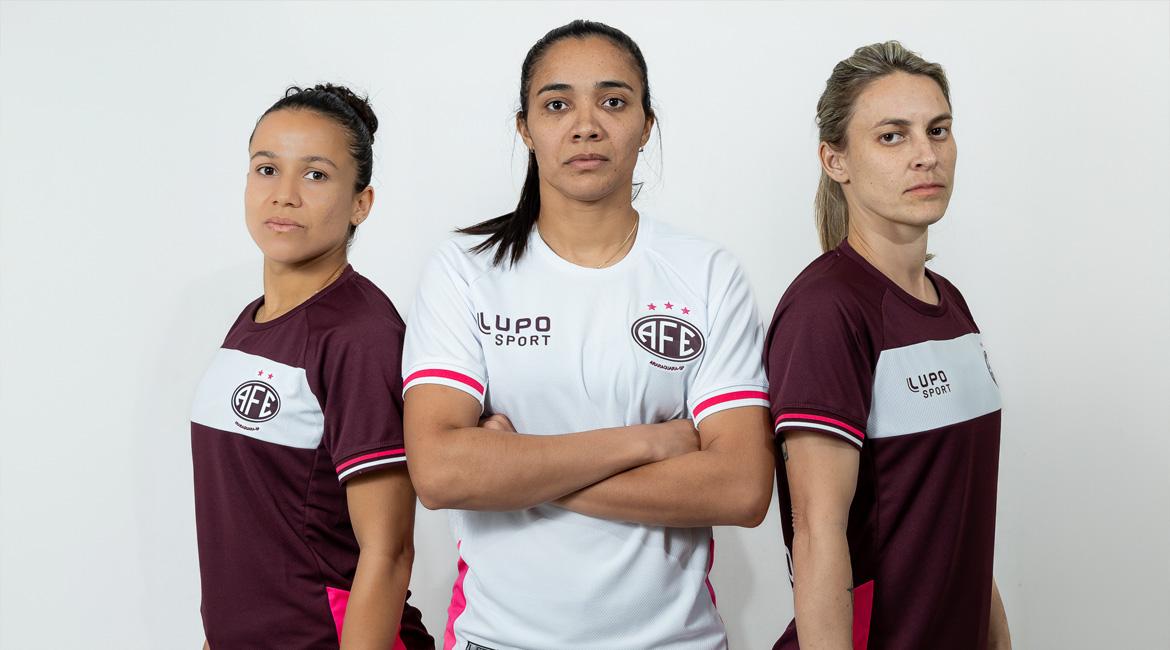 Ferroviária lança linha de uniformes de 2024 com homenagem às Guerreiras Grenás,Campeãs de 2014!