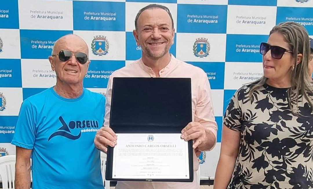 Homenagem a Orselli marca entrega do Complexo Esportivo da Fonte Luminosa em Araraquara!