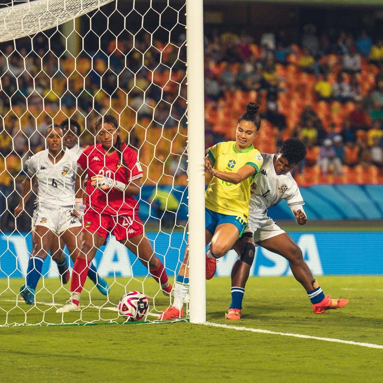 Brasil 9 X 0 Fiji - Primeiro Jogo - Mundial Feminino Sub-20 2024!