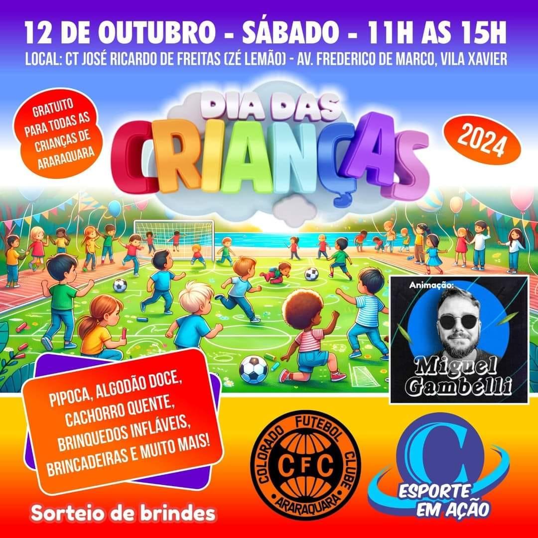 Dia das Crianças - Colorado Futebol Clube Araraquara 2024!