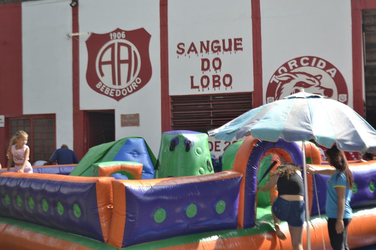 Torcida Sangue do Lobo da Inter de Bebedouro promove Dia das Crianças 2024!