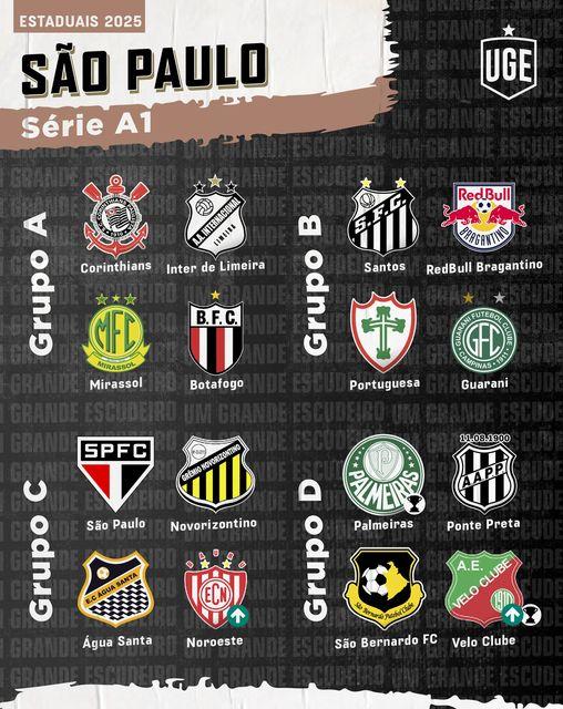 Arbitral da Série A1 do Paulistão 2025 Sicredi!