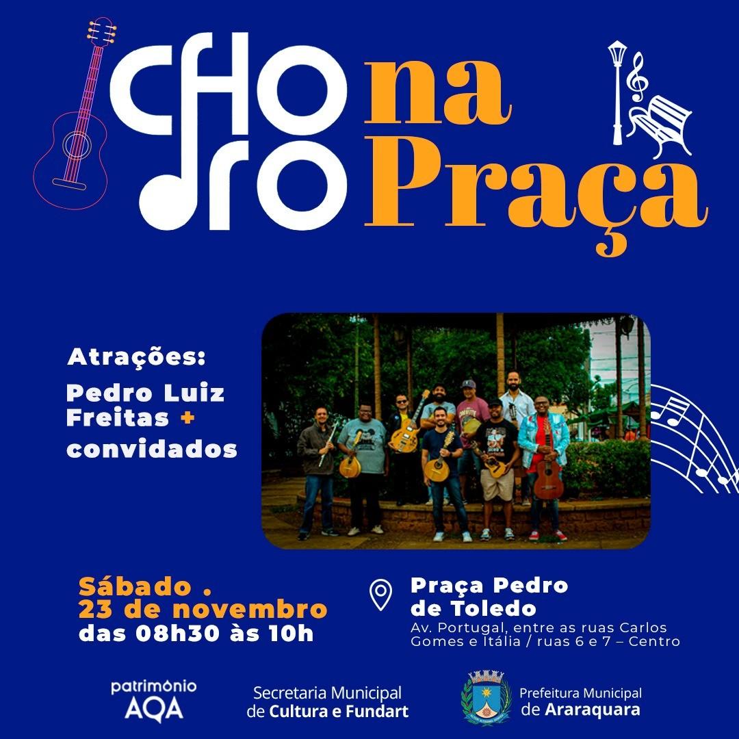 Chorinho na Feira de Orgânicos da Praça Toledo de Araraquara!