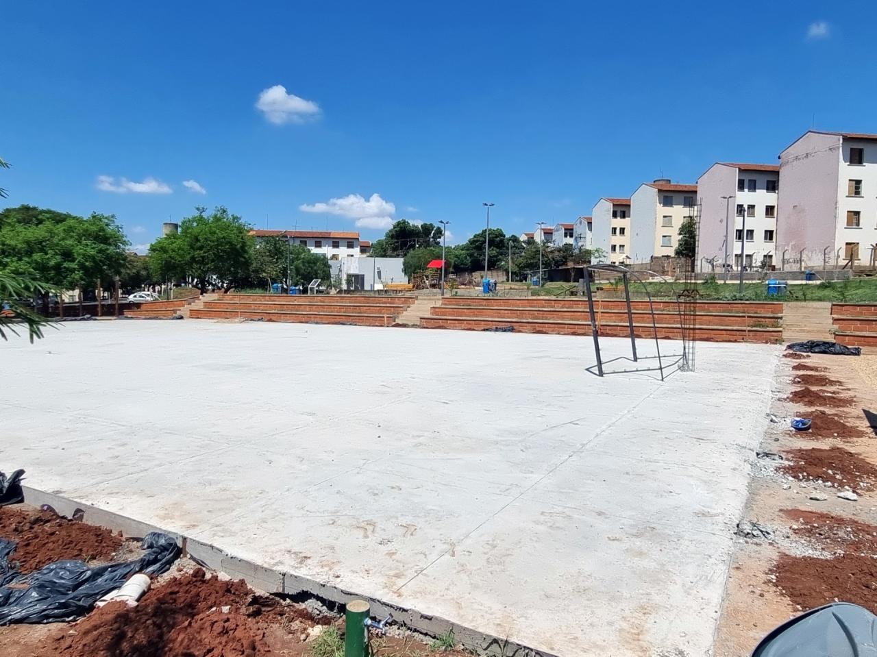 Construção da quadra Poliesportiva do Jardim Paraíso em Araraquara!