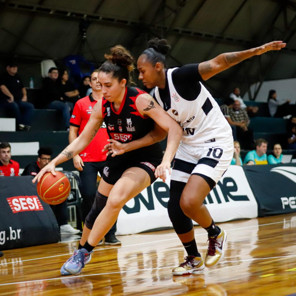 Corinthians 58 x 80 Sesi Araraquara Basquete Feminino - 1 jogo - Quartas de finais 2024!