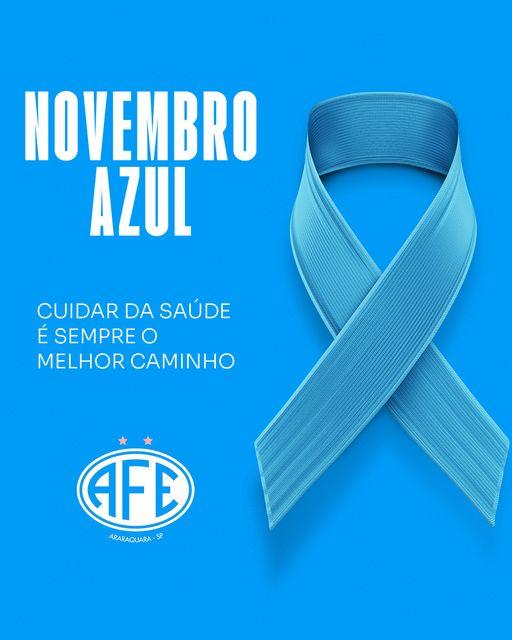 Ferroviária apóia e incentiva o Novembro Azul!