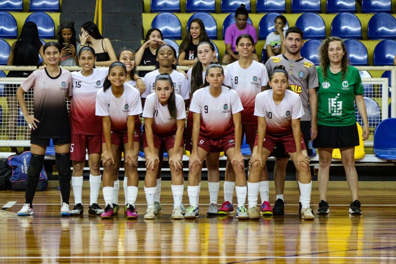 Fundesport/Araraquara  goleia Itirapina pela Copa Estadual de Futsal Feminino Sub-16 2024!