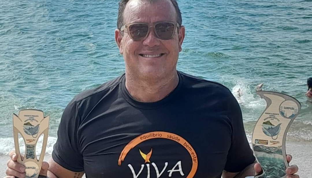 Mário José Pinto conquistou seu 37º título de Campeão Paulista de Maratonas Aquáticas em 2024!