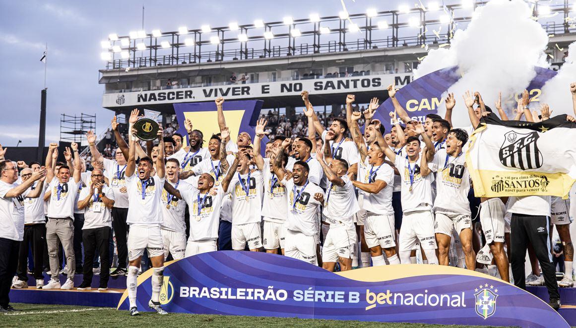 Série B tem Santos Campeão, Z-4 definido e cinco clubes na briga pela acesso em 2025!
