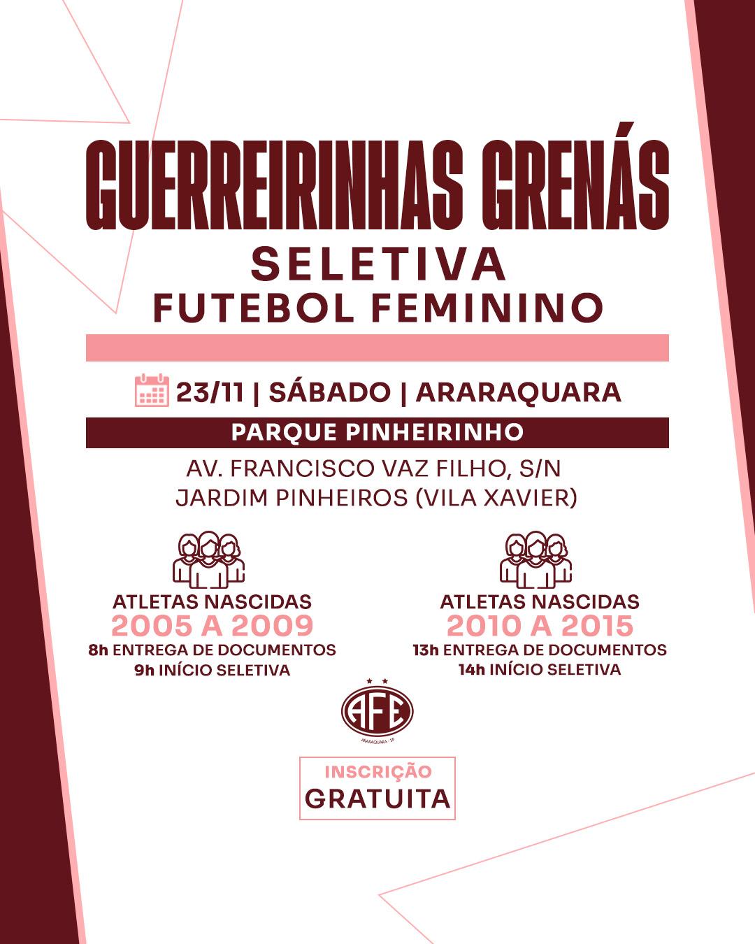  Última seletiva de 2024 para as Guerreiras Grenás!