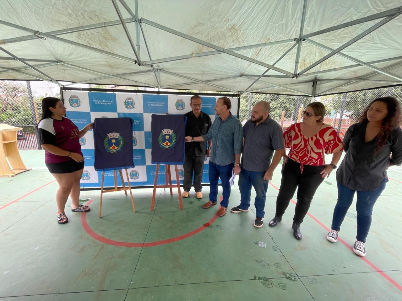 Quadra poliesportiva e academia ao ar livre Luciano de Lima Cruz no Jardim Paraíso em Araraquara!
