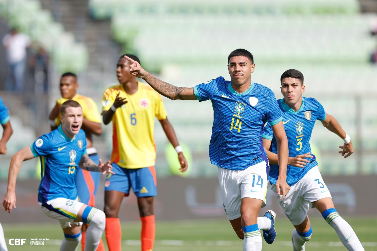 Brasil 1 X 0 Colômbia - Hexagonal final - Sul Americano Sub 20 2025!