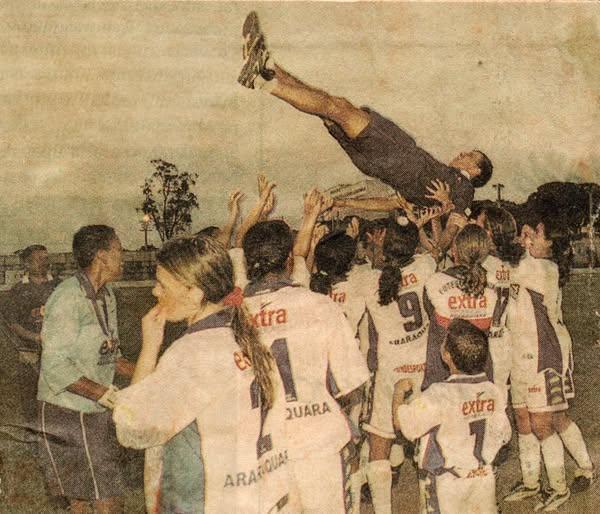 Confira mais um momento histórico do futebol feminino de Araraquara!