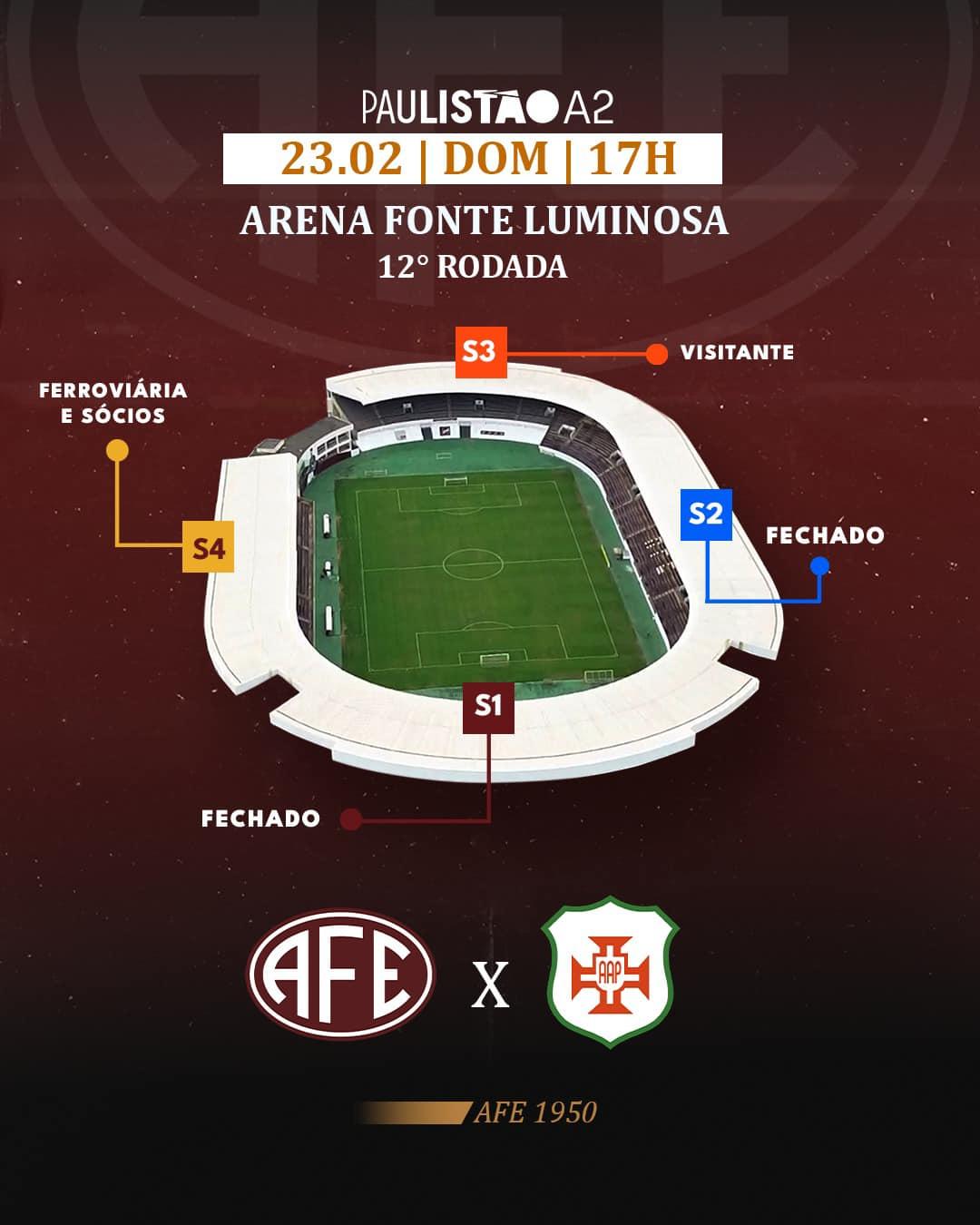 Ferroviária X Portuguesa Santista - 12 rodada - Primeira fase - Campeonato Paulista Série A 2 2025!
