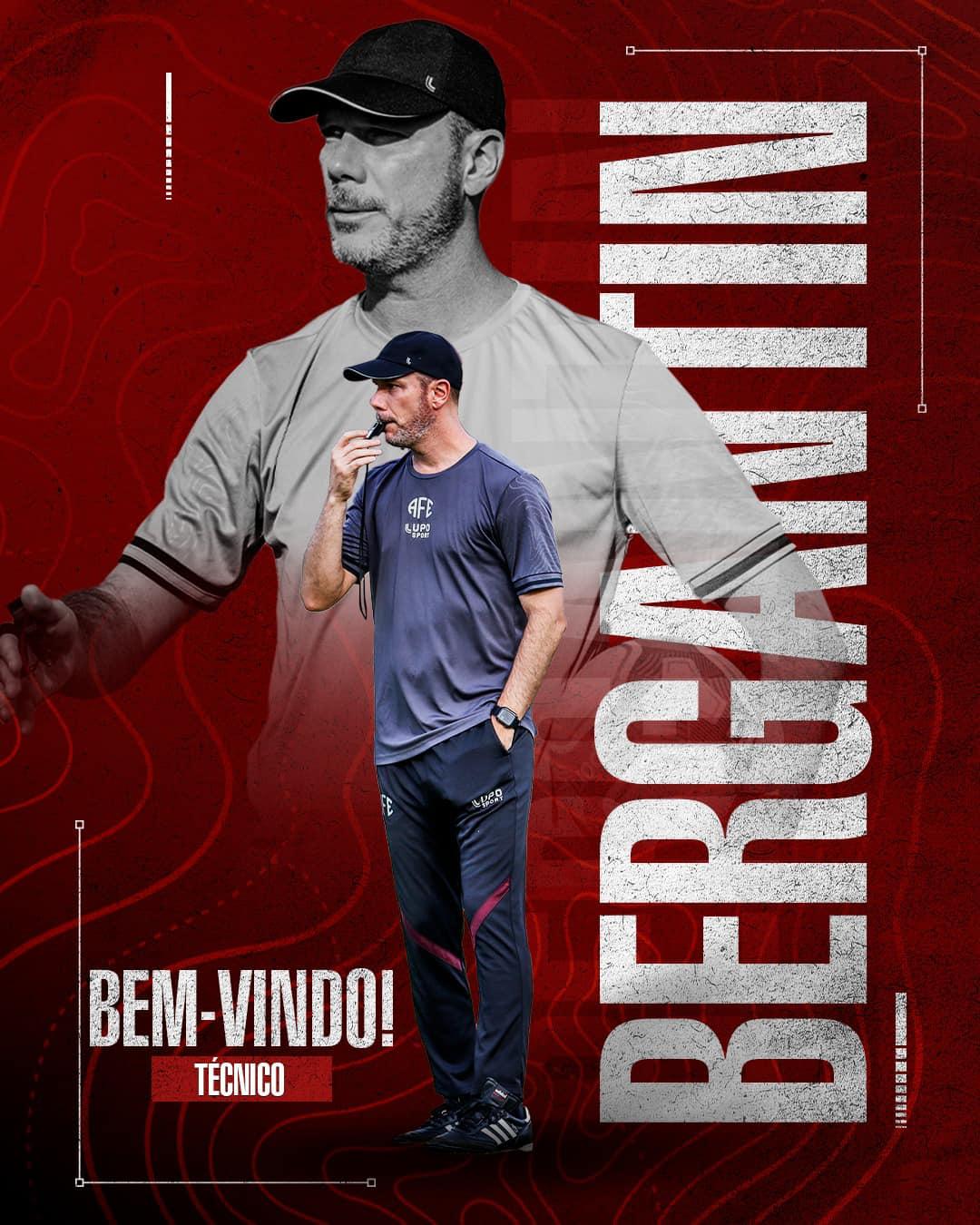 Vinícius Bergantin é o novo técnico da Ferroviária!