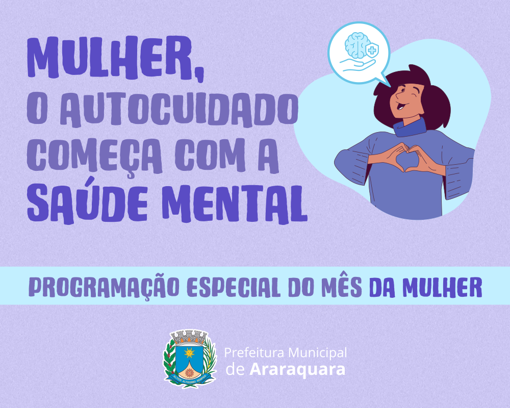 Mês das Mulheres 2025 conta com programação especial em Araraquara!
