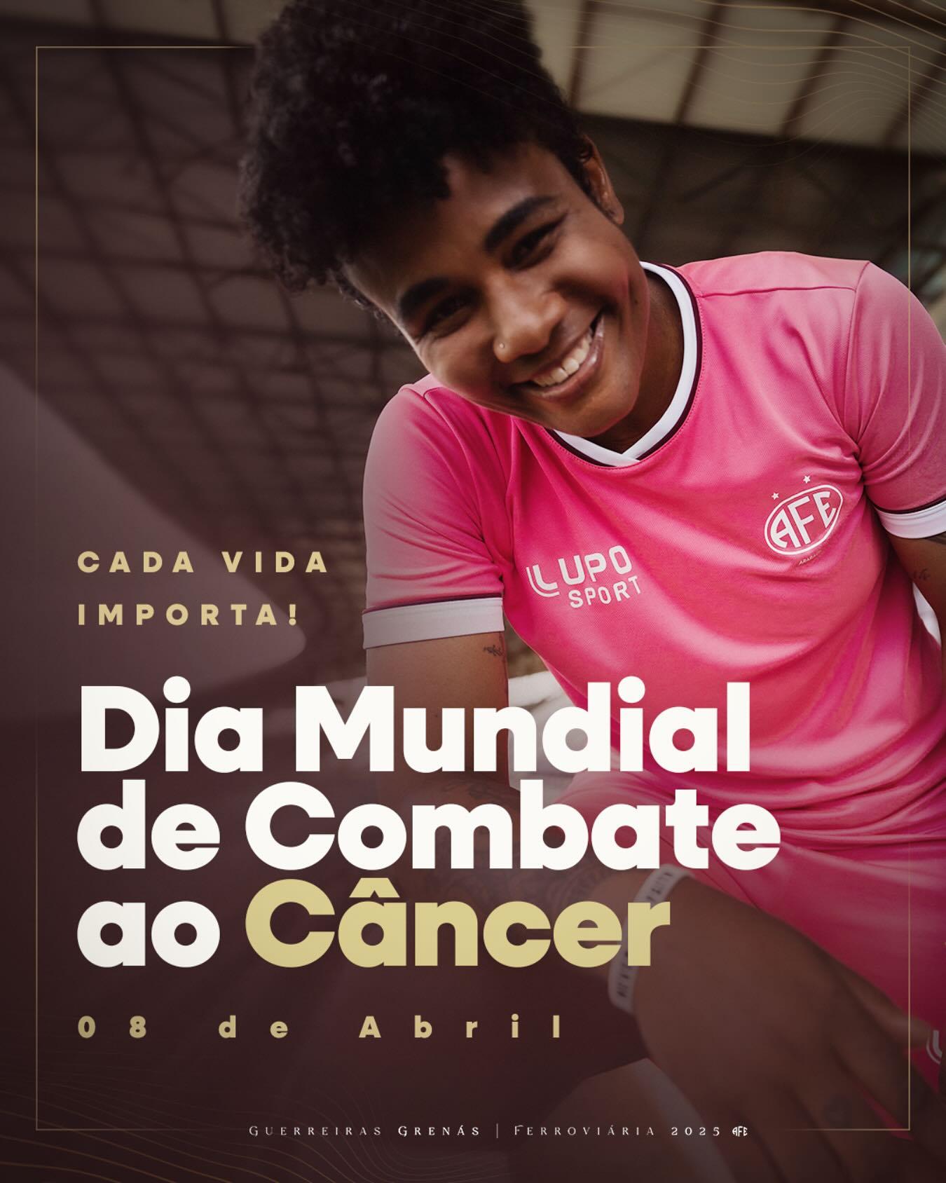 No Dia 8 de Abril comemora-se o Dia Mundial do Combate ao Câncer!