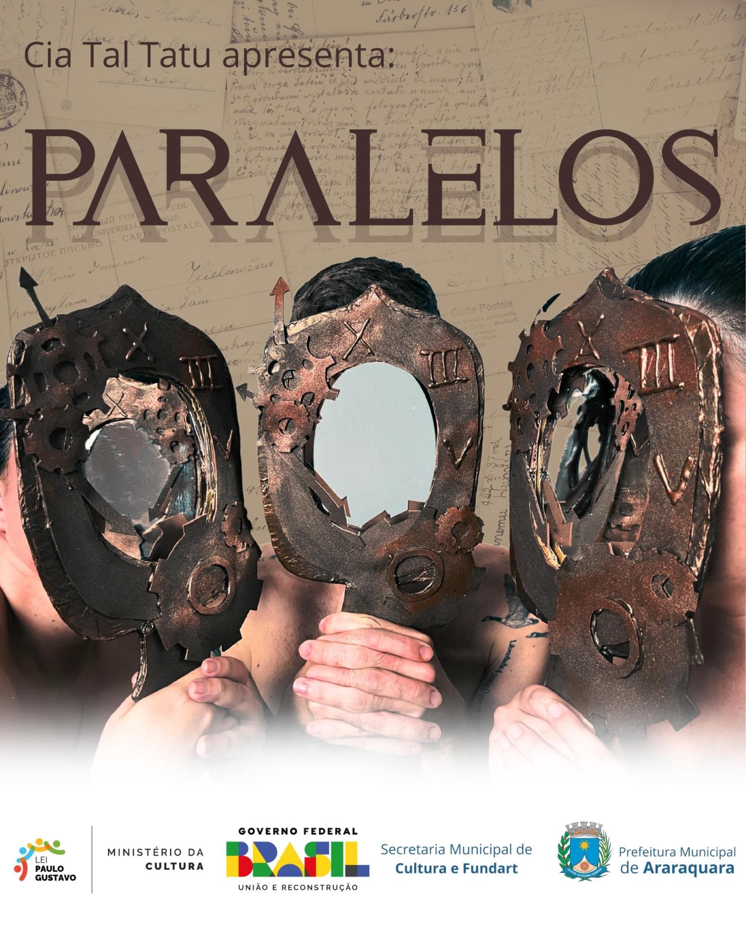 Palacete das Rosas recebe espetáculo “Paralelos” em Araraquara!