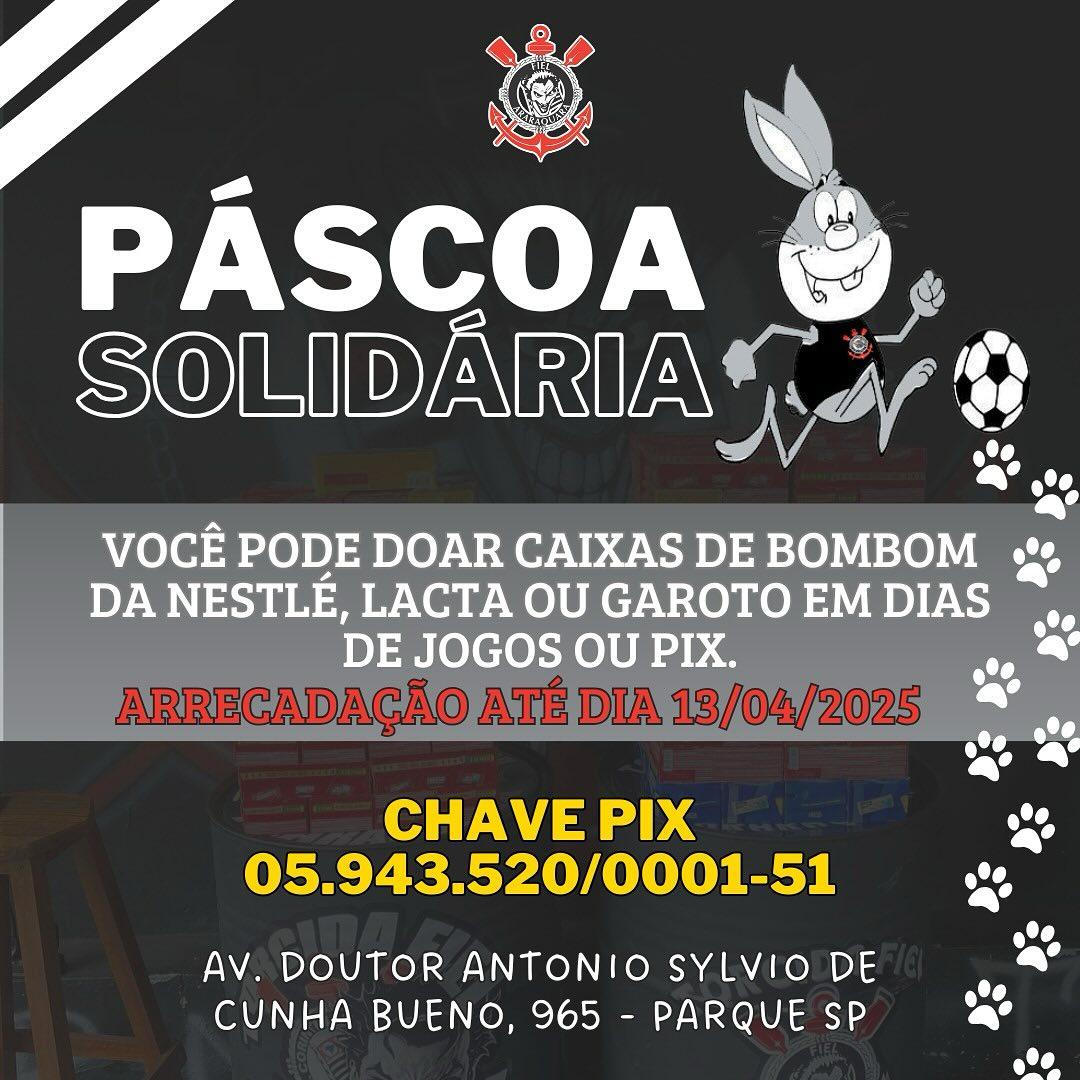 Torcida Fiel Araraquara realiza Campanha de Páscoa 2025!