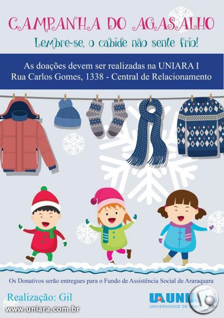 Uniara promove sua Campanha do Agasalho 2025!
