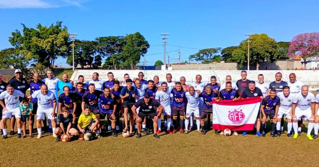 Ferroviária Veteranos foi até Serrana para o primeiro compromisso de 2025!