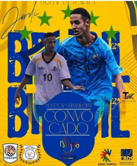 Jordi Alves , de Araraquara cria vaquinha para participar das Surdolimpíadas 2025 no Japão!