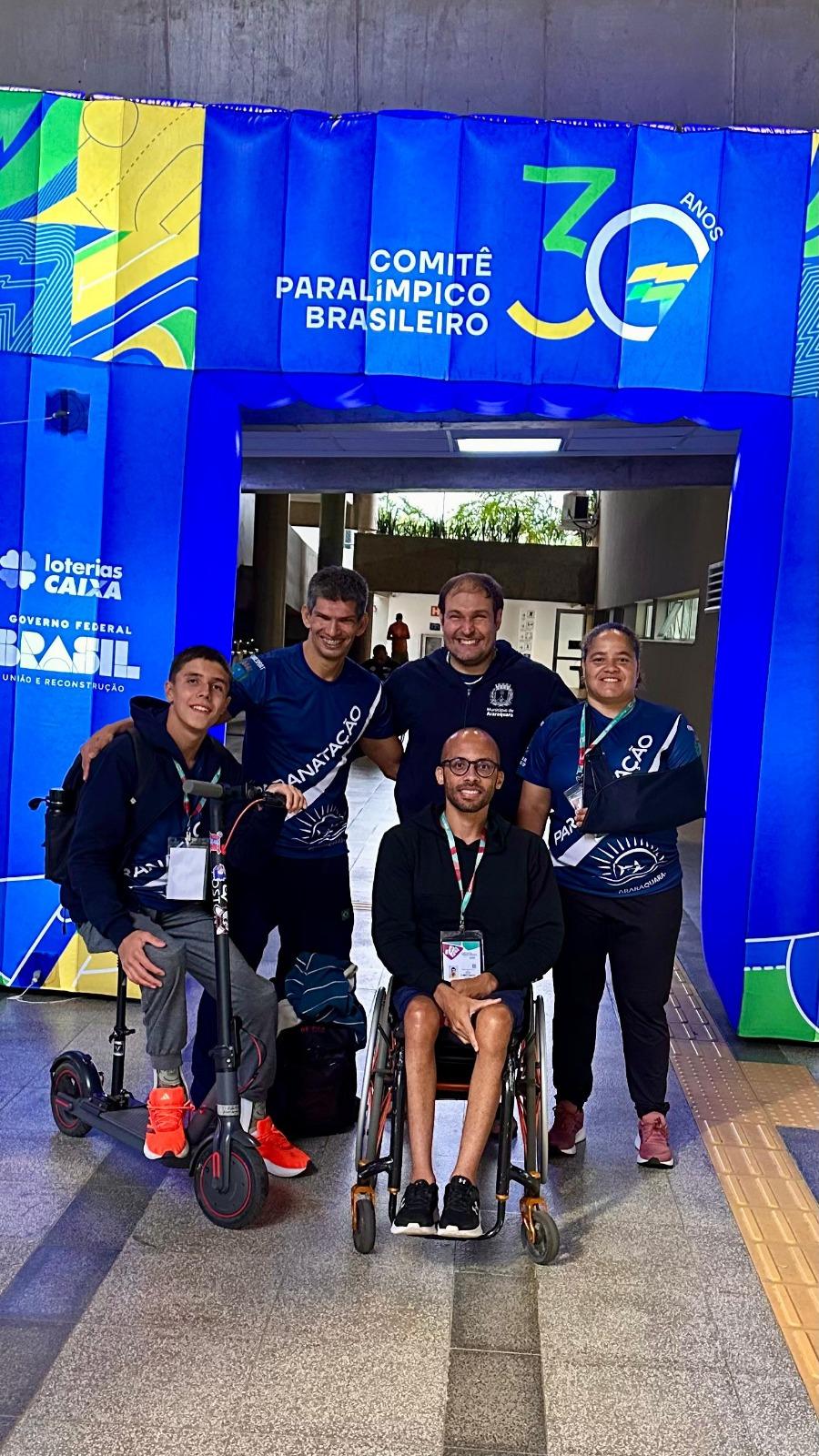 Fundesport/Araraquara brilha na 2ª etapa nacional do Circuito Paralímpico de Natação 2025!