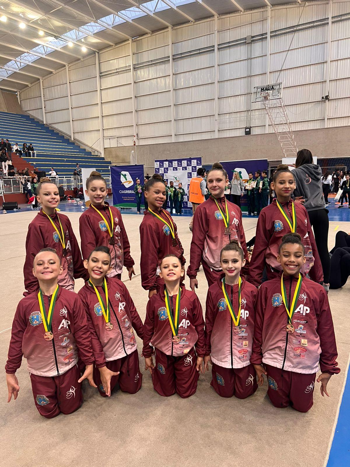 Fundesport/Araraquara brilham Torneio de Conjunto CIA Brasil de Ginástica 2025!